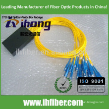PLC SC UPC 1 * 16 fibre optique diviseur